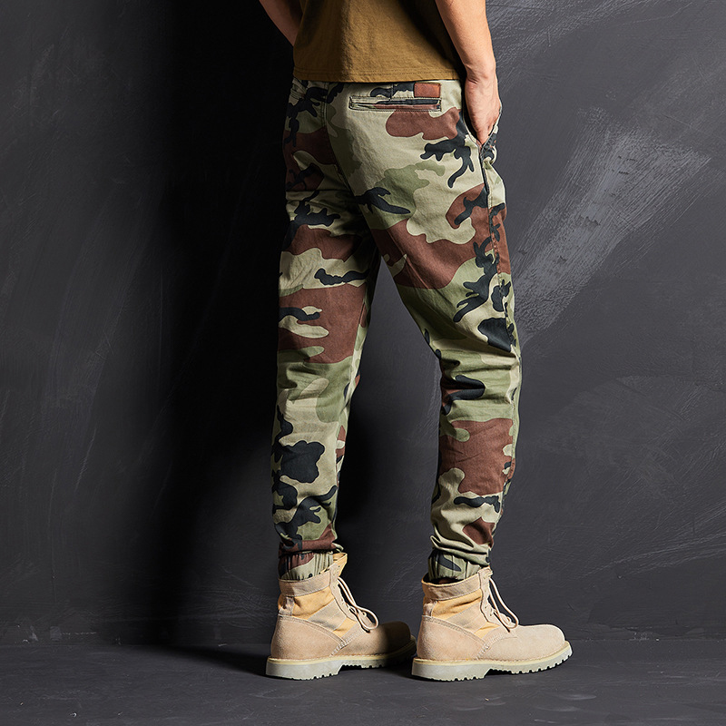 SABADO Camo Joggers 남성 군대 바지 카고 바지