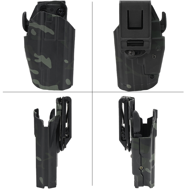 Sabado Tactical Nylon Universal 579 Quick Release Gun 홀스터 조절 가능한 벨트 클립