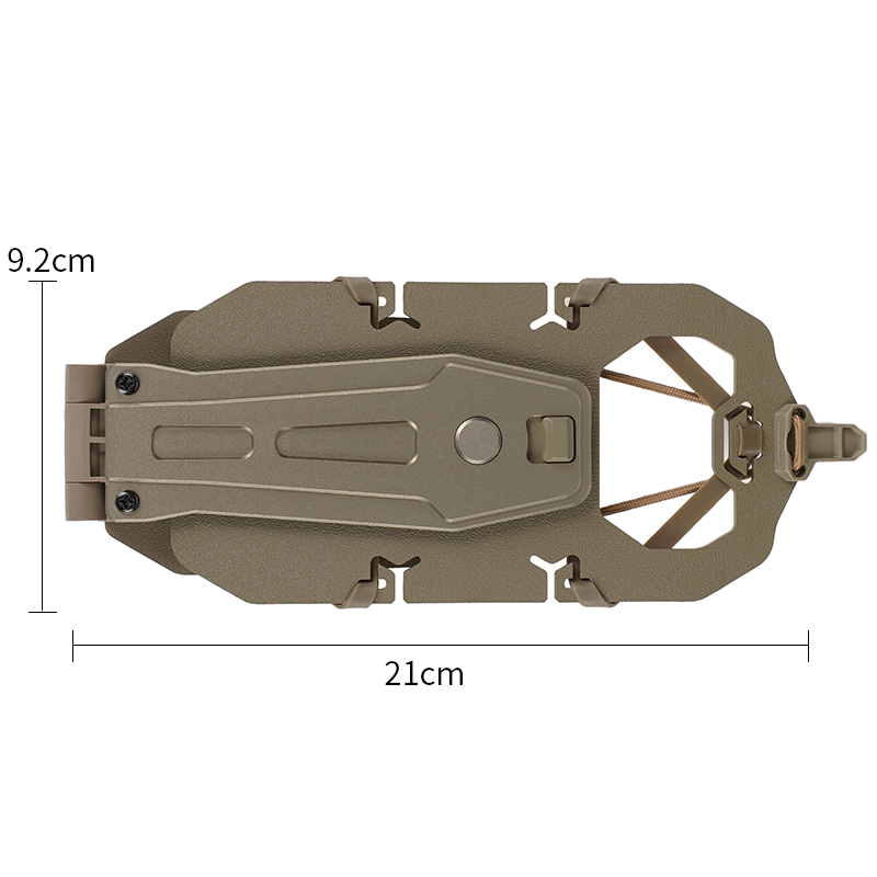 Sabado Combat 360 ° 회전 Molle Tactical Phone Mount | 군용 가슴 조끼 홀더