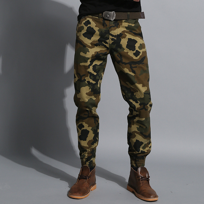 SABADO Camo Joggers 남성 군대 바지 카고 바지